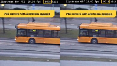 اکسیس zipstream فناوری فشرده سازی تصاویر